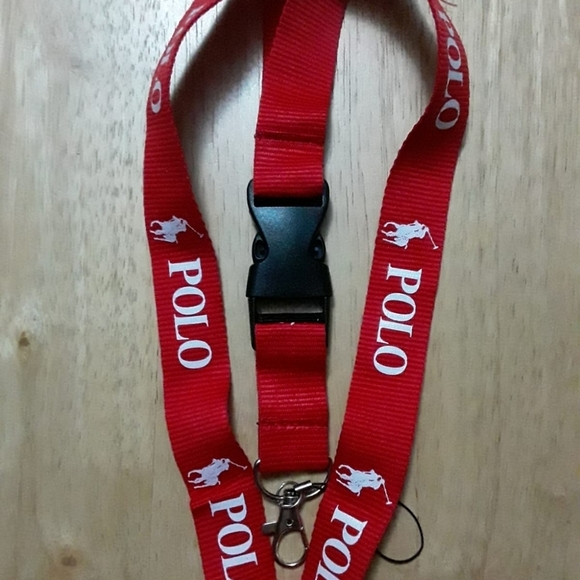 Polo By Ralph Lauren Red One Size Lanyard - Picture 6 of 7